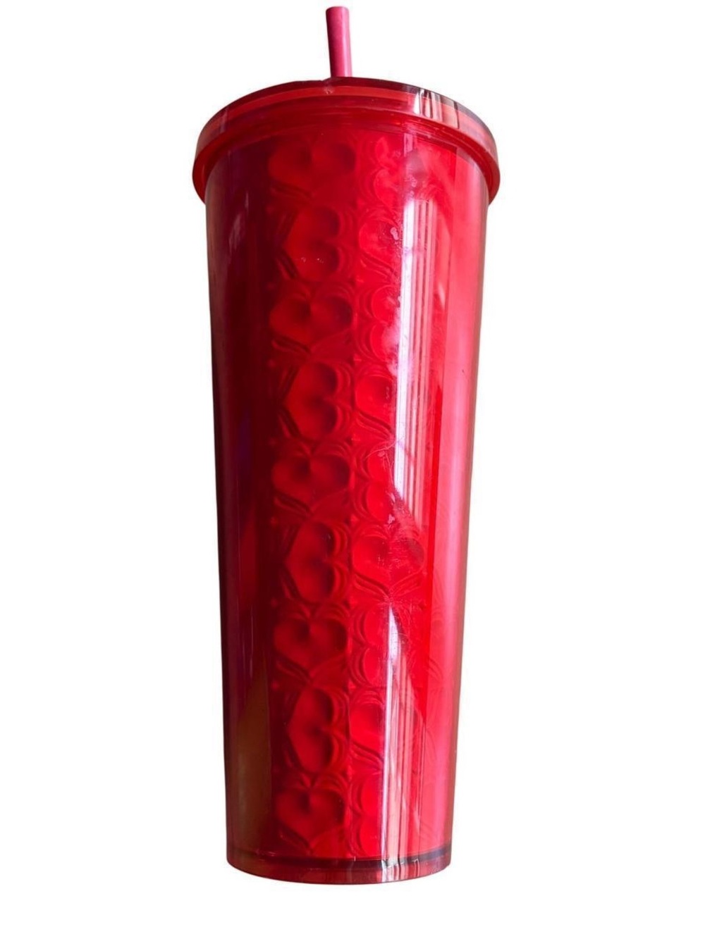 Starbucks Red Tall Reusable Tumbler with Straw